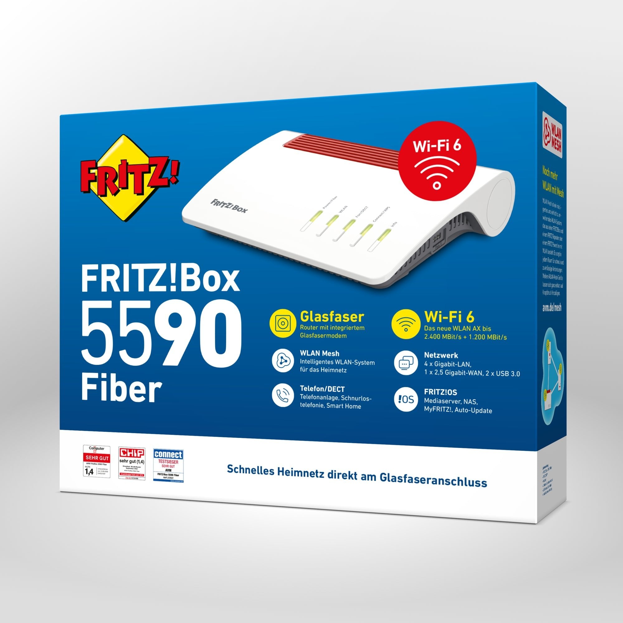 FRITZ!Box 5590 Fiber - FRITZ! - Alles für das Heimnetz