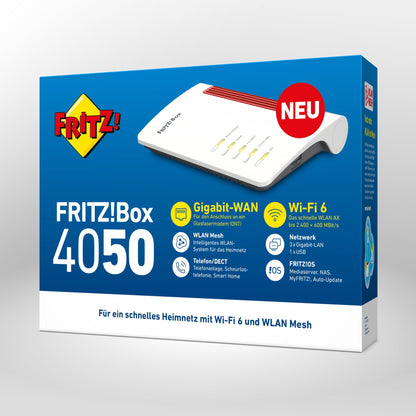 FRITZ!Box 4050 - FRITZ! - Alles für das Heimnetz